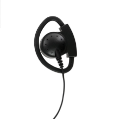 Adjustable size 360 degree Rotate  D shape listen only earphone