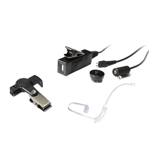 Three wire acoustic tube style popluar PTT surveillance kits earphone