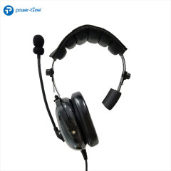 Single sided headset / noise-cancelling headset