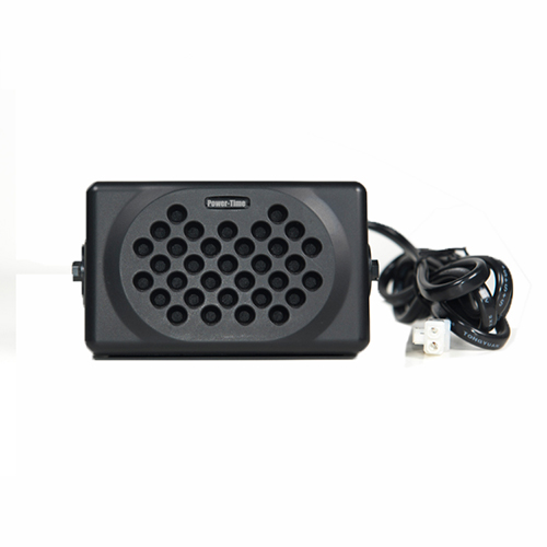 External loud speaker for mobile radios