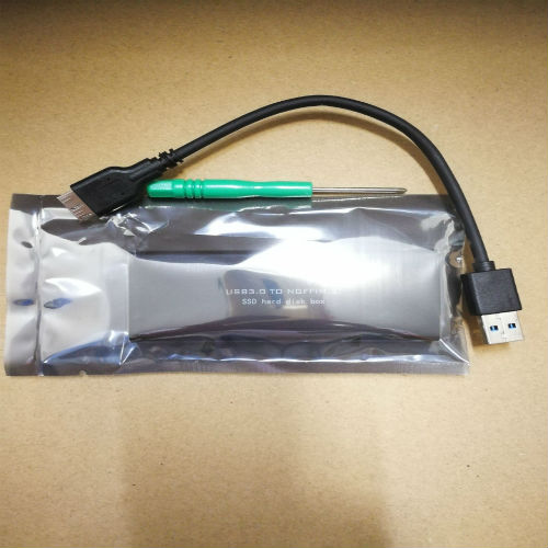 NGFF M.2 SSD as USB HDD Enclosure