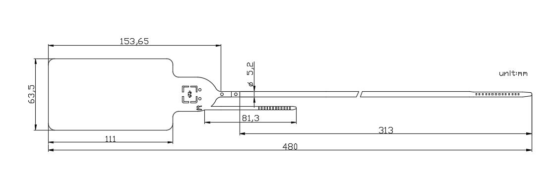 plastic container seal  CAD