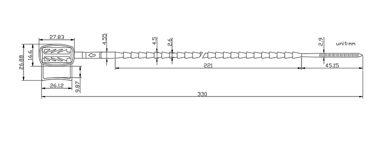 plastic seals for trucks CAD