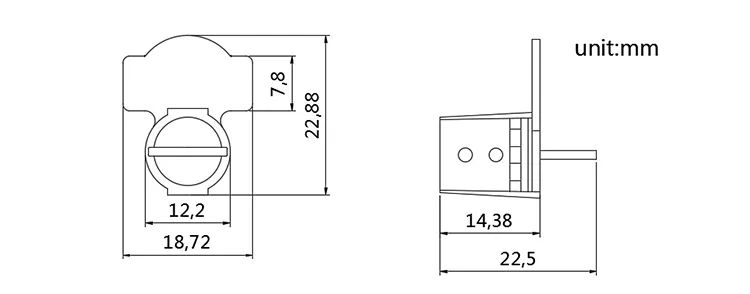 Gas meter security seal CAD