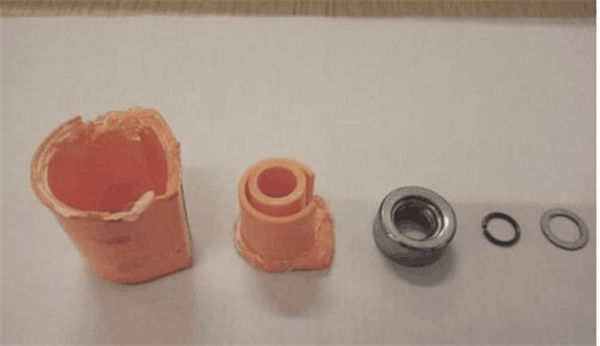 Deposition of bolt seal