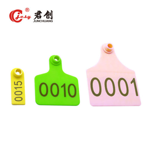 numbered large cattle ear tags for pig sheep