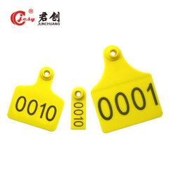 numbered large cattle ear tags for pig sheep