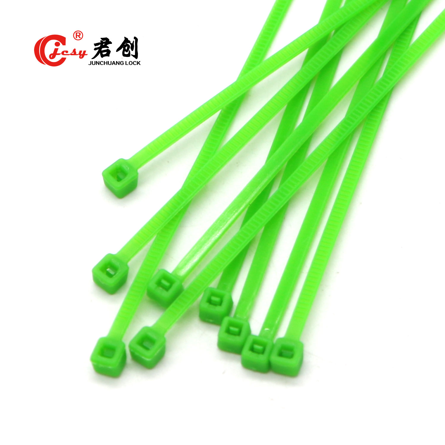 Nylon colorido cerradura ajustable plástico correa de Nylon Cable Zip Tie