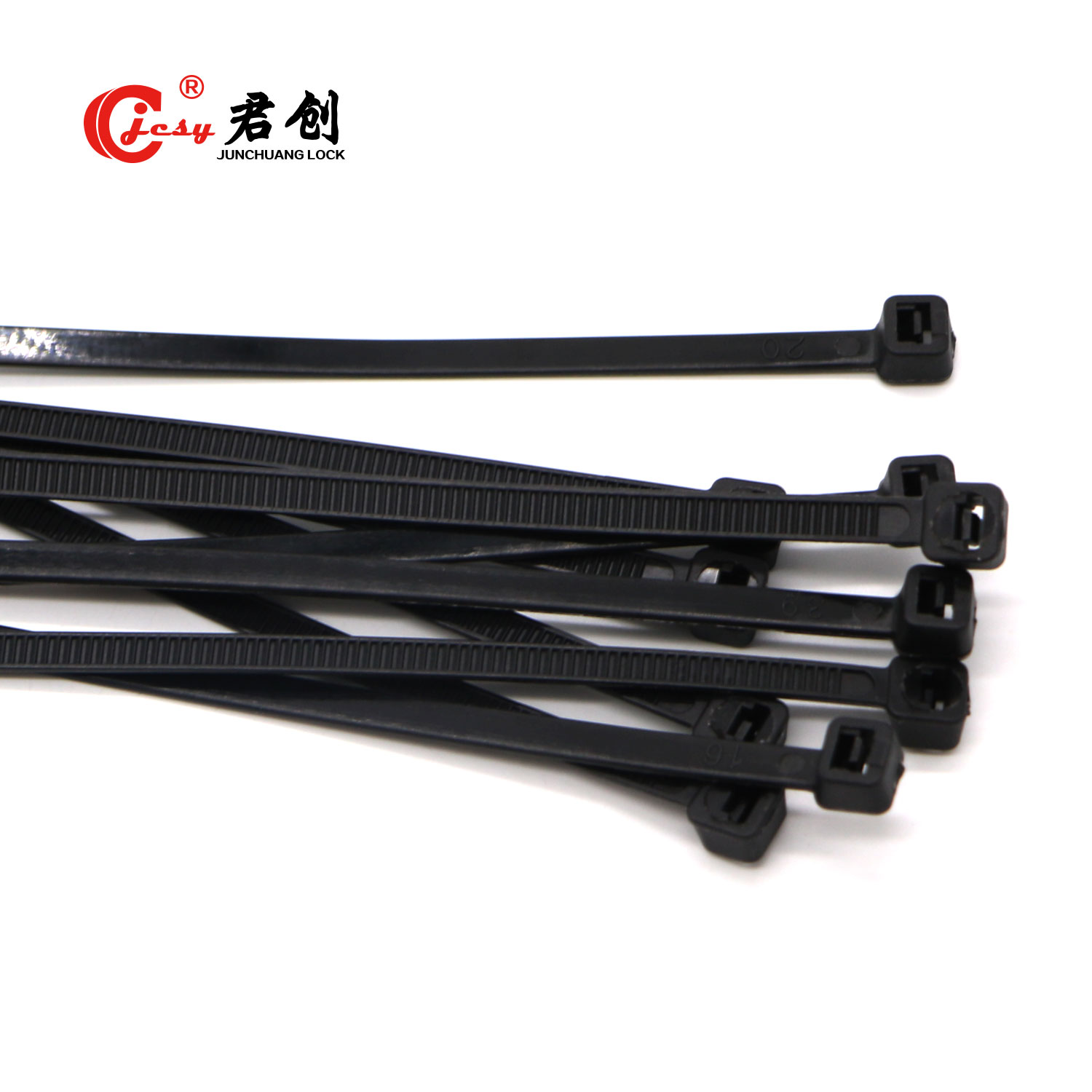 Нейлоновые кабельные стяжки разной длины от китайского производителя