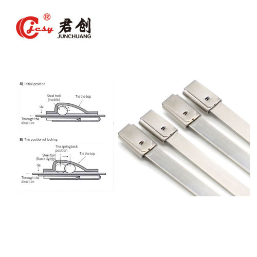 JCST003 cable ties stainless steel locking ties
