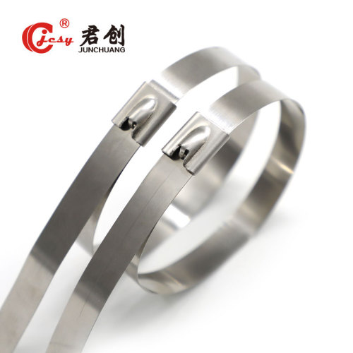 JCST004  100 braçadeira de aço inoxidável zip tie  braçadeira de aço inoxidável