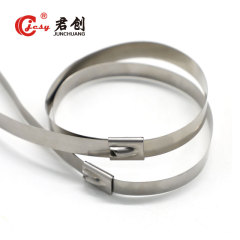 JCST004  100 braçadeira de aço inoxidável zip tie  braçadeira de aço inoxidável