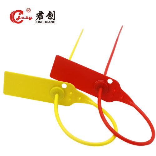 Adjustable barcoded plastic seals with serial number JCPS006
