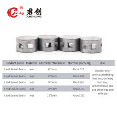 Low-Price-Gas-Meter-Sicherheit Dichtungen hochwertige Wasserzähler Seal JCMS203