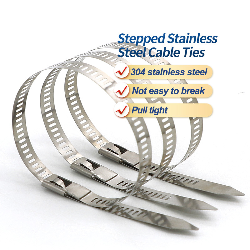 JCST007 316 heavy duty stainless steel zip ties