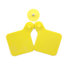 JCET038 RFID tpu material pig/cattle/goat animal ear tag animal identification tags