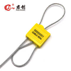 JCCS409 Metal Security Steel Wire Cable Seal With Plastic