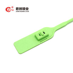 JCPS210 one time use plastic seal with metal insert