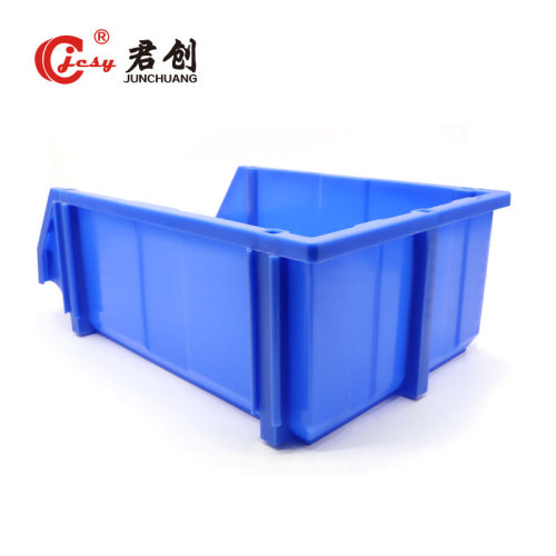 JCPB002 stackable white plastic storage box with handles