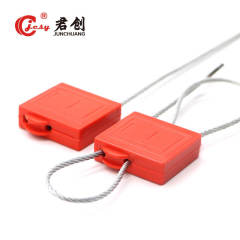 JCCS409 Metal Security Steel Wire Cable Seal With Plastic