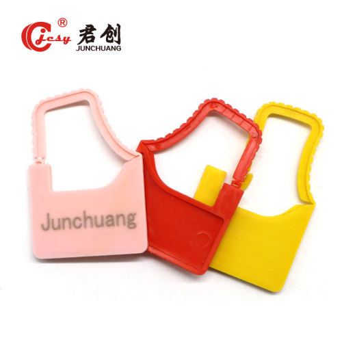 Custom color plastic padlock security seal JCPL005