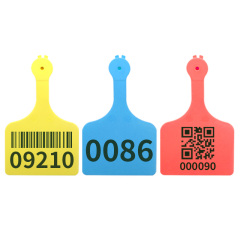 JCET017 cattle ear tags laser marking