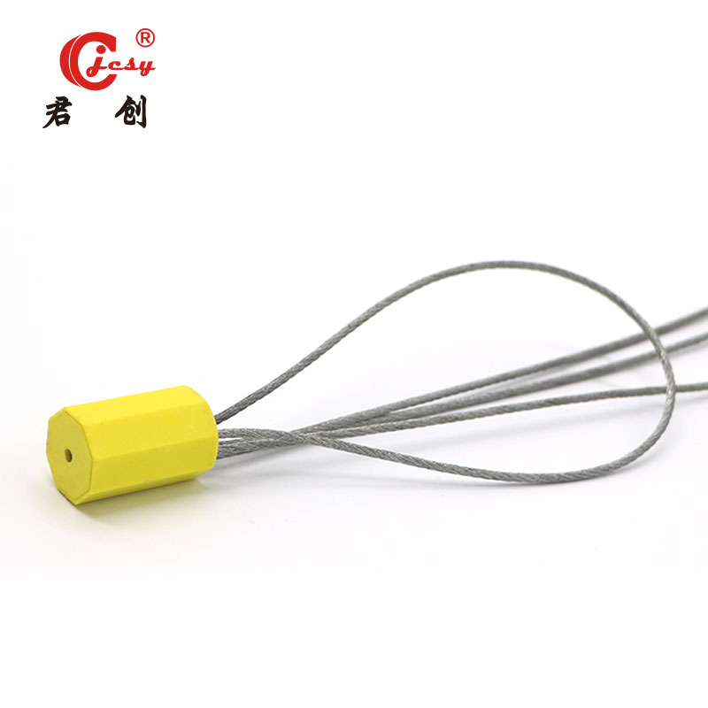 Anti-counterfeiting function on pull tight cable seal