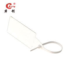 Custom barcode plastic security seal JCPS114