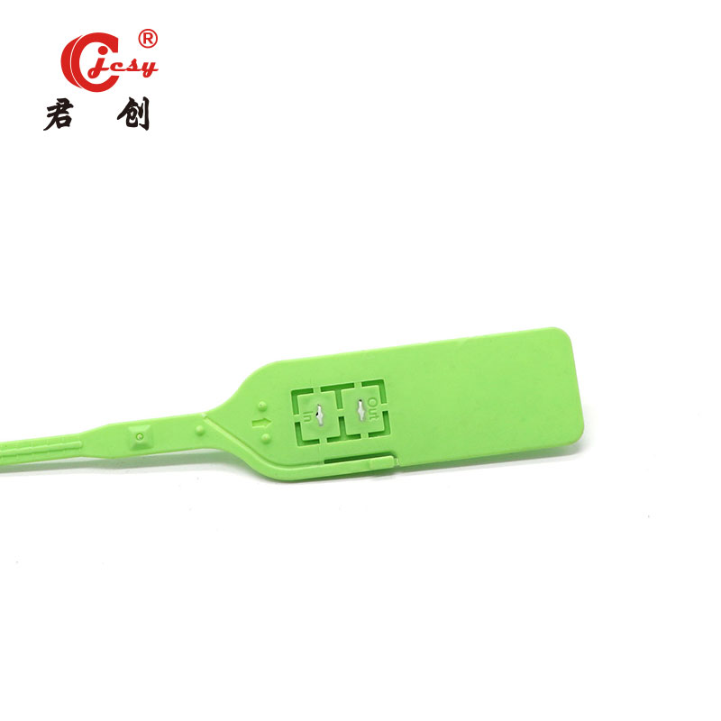 JCPS210 one time use plastic seal with metal insert