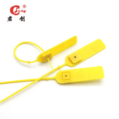 JCPS216 good quality plastic seal tag with logo