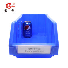 Plástico apilable piezas pequeñas caja de almacenamiento bin caja de piezas de repuesto de plástico