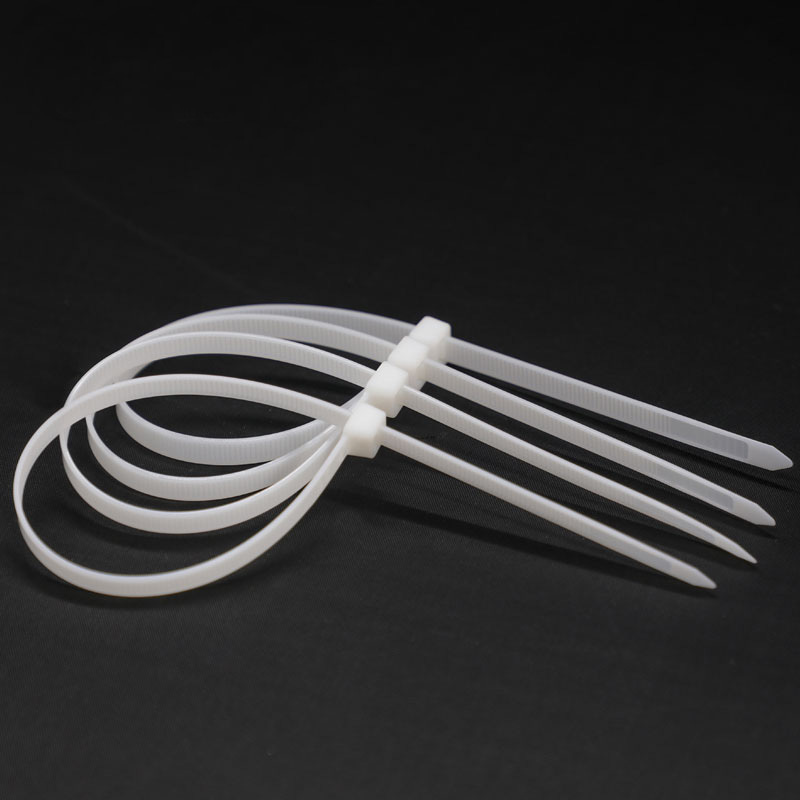 Best Quality plastic cable ties white zip ties