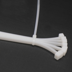 Best Quality plastic cable ties white zip ties