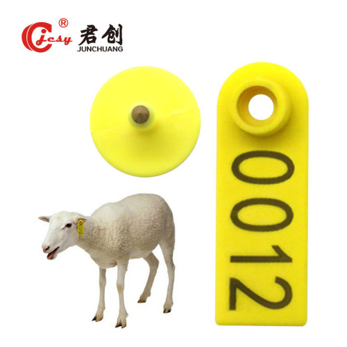 JCET003 logo personnalisé étiquette d'oreille pour le suivi de la chèvre de mouton