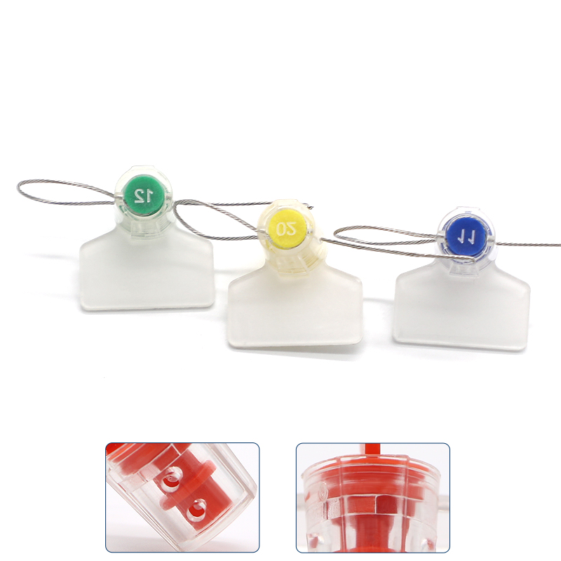 JCMS008 Tamper Proof Meter Seals Plastic Meter Seal Utility Meter Seals