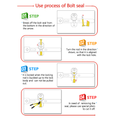 High Security Bolt Seal Lock JCBS113