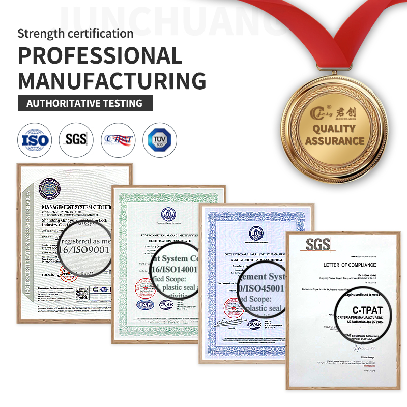 a prueba de manipulación sellos de tornillo JCBS602