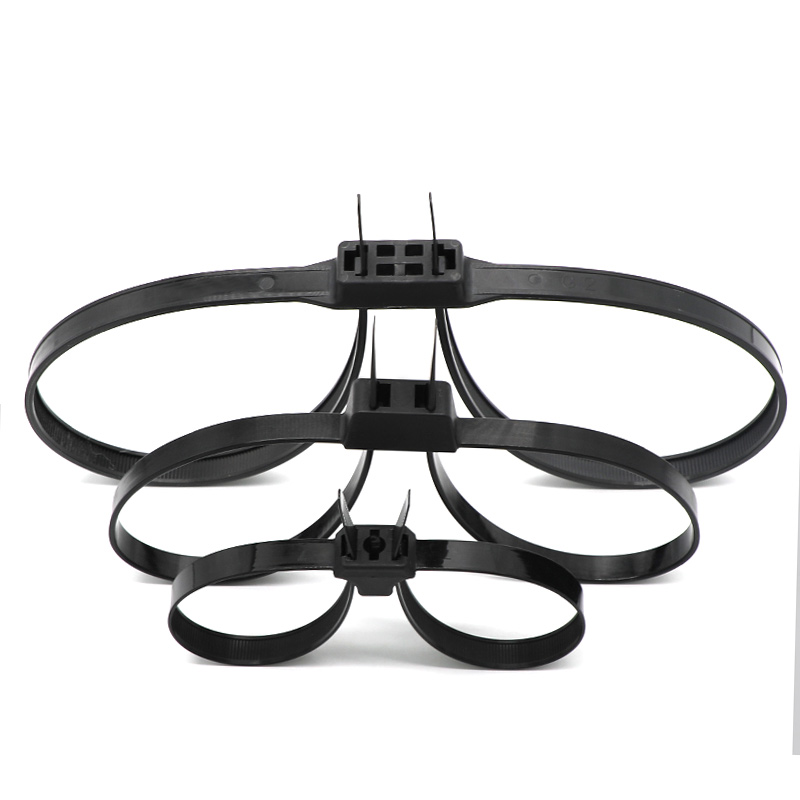 Diferentes colores de identificación Lazos de Cable lazos reutilizables