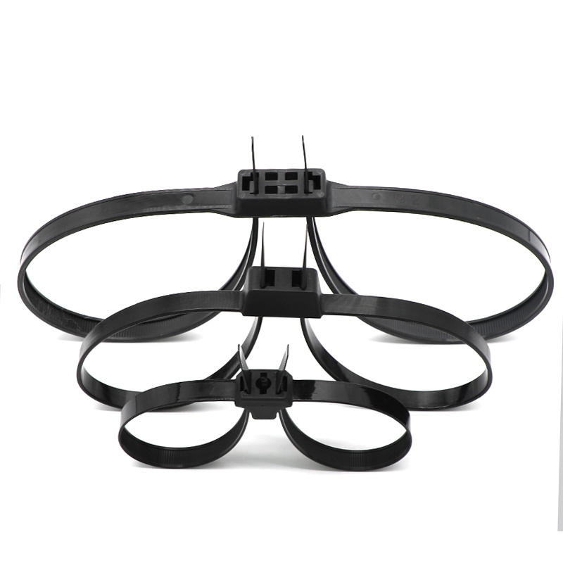 Diferentes colores de identificación Lazos de Cable lazos reutilizables