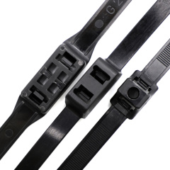 Diferentes colores de identificación Lazos de Cable lazos reutilizables