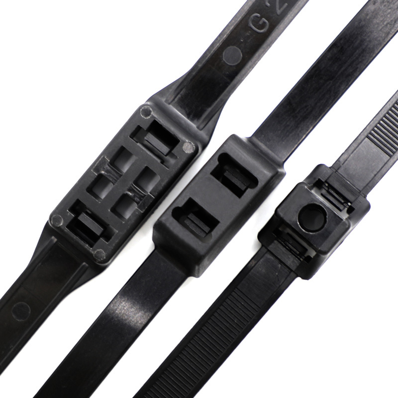 Diferentes colores de identificación Lazos de Cable lazos reutilizables