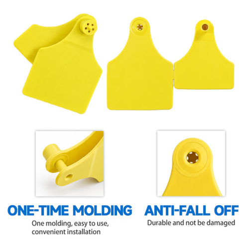 JCET016 Two Piece Livestock Ear Tags | Custom Plastic Animal Identification Tags Manufacturer