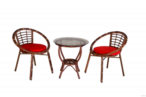 outdoor furniture rattan set table chair