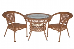 outdoor furniture rattan set table chair