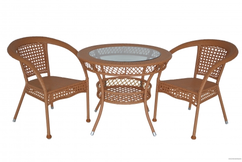 outdoor furniture rattan set table chair