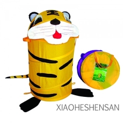 storage barrel kid cartoon folding barrel children toy cloth barrel