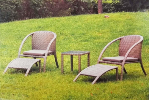outdoor furniture rattan set table chair