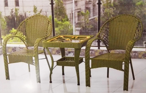 outdoor furniture rattan set table chair