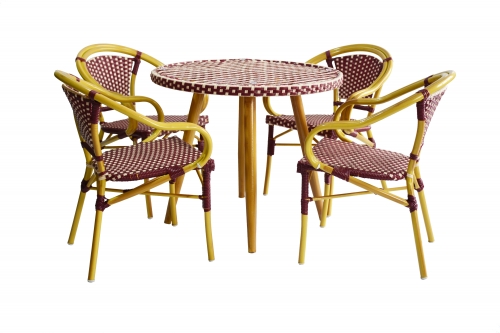 outdoor furniture rattan set table chair