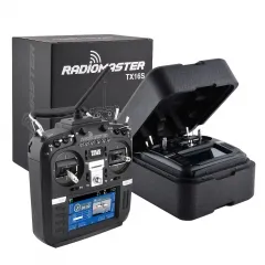 RadioMaster - TX16S HALL 4-in-1 + Touch Version 16ch 2.4ghz Multi-protocol OpenTX Radio System for RC Models, Gliders, Drones, Robotics, Boats, UAV